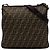 Borsa a tracolla Fendi Zucca Canvas marrone