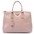 Borsa Prada Large Saffiano Lux Galleria Double Zip marrone
