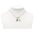 Silver Hermès Palladium Plated and Swift O Kelly Pendant Necklace Silvery  - view 4