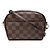 Borsa a tracolla Louis Vuitton Damier Ebene Ipanema marrone