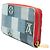Blauer Louis Vuitton Monogram Denim Patchwork Zippy Long Wallet - Ansicht 2
