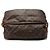 Borsa a tracolla Louis Vuitton Monogram Saumur 35 marrone - vista 3