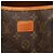 Borsa a tracolla Louis Vuitton Monogram Saumur 35 marrone - vista 5