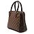 Borsa Louis Vuitton Damier Ebene Brera Marrone - vista 2