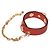 Clip per guanto Hermès Swift Rivale rosso - vista 2