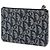 Pochette da polso in tela Blue Dior Diorissimo Trotter - vista 2