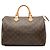 Borsa Boston Louis Vuitton Monogram Speedy 35 marrone