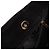 Tote in scamosciato nero con cuciture Chanel CC - vista 8