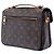 Bolso Louis Vuitton Monogram Pochette Metis marrón Castaño - vista 2