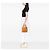 Orangefarbene LOEWE Lederhandtasche - Ansicht 8