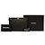 Chanel Boy O Case Clutch aus gestepptem Caviar Leder Schwarz Medium - Ansicht 11