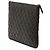 Chanel Boy O Case Clutch aus gestepptem Caviar Leder Schwarz Medium - Ansicht 2