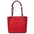 Piccola borsa shopping Chanel Caviar rossa Rosso