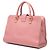 Piccola borsa cabas in pelle con monogramma rosa Saint Laurent - vista 2