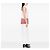 Piccola borsa cabas in pelle con monogramma rosa Saint Laurent - vista 7