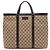 Beiger Gucci GG Canvas Joy Tote Satchel
