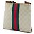 Borsa a tracolla Gucci GG Supreme Web bianca Bianco - vista 2
