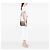 Borsa a tracolla Burberry Supernova Check in tela e pelle metallizzata marrone - vista 11