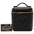 Vanity Beauty case Chanel CC Caviar nero - vista 8