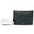 Clutch in pelle con logo verde LOEWE - vista 7