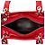 Borsa Lady Dior Medium in vernice rossa Rosso - vista 4