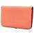 Portafoglio lungo Hermès Togo Dogon Duo GM Arancione - vista 2