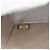 Borsa a tracolla Chanel Mini Square Classic in agnello metallizzato argento con patta singola - vista 6