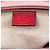 Bamboo Borsa satchel Gucci in pelle rossa con manico in bambù e nappa Rosso - vista 6