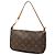 Borsa a tracolla Louis Vuitton Monogram Pochette Accessoires marrone - vista 2