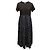 Ärmelloses Kleid Black & Multicolor Comme Des Garcons Größe US S