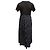 Ärmelloses Kleid Black & Multicolor Comme Des Garcons Größe US S - Ansicht 4