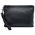 Clutch de cuero negro Gucci