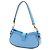 Gucci Moon Schultertasche aus blauem Mini GG Canvas - Ansicht 2