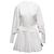 Alaïa Weißes Alaia Langarm-Minikleid Größe FR 40 - Ansicht 2
