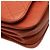 Borsa a tracolla Chanel Mini CC Quilted Caviar Single Flap arancione - vista 10