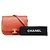 Borsa a tracolla Chanel Mini CC Quilted Caviar Single Flap arancione - vista 14