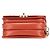 Borsa a tracolla Chanel Mini CC Quilted Caviar Single Flap arancione - vista 3
