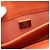 Borsa a tracolla Chanel Mini CC Quilted Caviar Single Flap arancione - vista 6