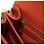 Borsa a tracolla Chanel Mini CC Quilted Caviar Single Flap arancione - vista 7
