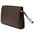 Clutch in pelle marrone Burberry - vista 2