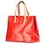 Rote Louis Vuitton Monogram Vernis Reade PM Handtasche - Ansicht 2