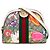 Borsa a tracolla Gucci Small GG Supreme Flora Ophidia Dome marrone