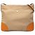 Borsa a tracolla Prada in tela marrone con logo