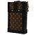 Borsa a tracolla marrone Louis Vuitton Monogram Pochette Trunk Verticale - vista 2