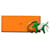 Pingente de bolsa Hermès Milo em pele de cordeiro e Swift Grigri Rodeo Pegase verde Chaveiro PM  - vista 5