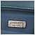 Clutch con paillettes Blue Chanel Coco Cuba con catena a tracolla - vista 5