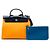 Borsa Hermès Toile Verso Herbag Zip 31 Giallo - vista 6