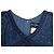 Chanel Tweed Kurzarmkleid Marine Größe FR 50 Blau - Ansicht 4