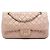 Borsa a tracolla Chanel Medium Classic Lambskin Double Flap color Tan Cammello