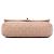 Borsa a tracolla Chanel Medium Classic Lambskin Double Flap color Tan Cammello - vista 3